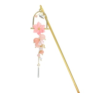 春を告げる鳥をイメージした、こぼれるように咲く花が温か...